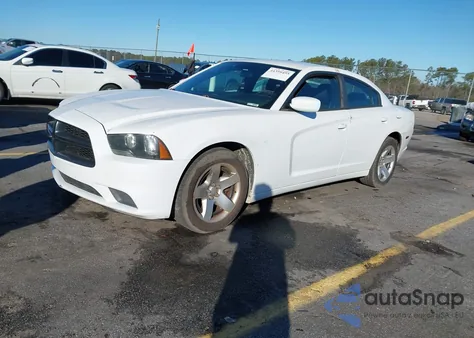 2014 Dodge Charger Police z USA, uszkodzony, nr VIN 2C3CDXAT5EH348712